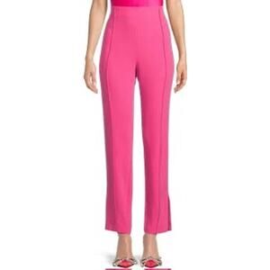 Cinq À Sept pink Brianne slim-fit trousers size 2 / XS